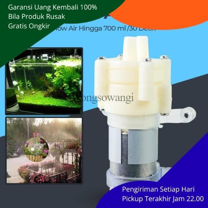 Dinamo Dispenser Galon Pompa Air Mini Aquarium Ikan Fish Tank 12V