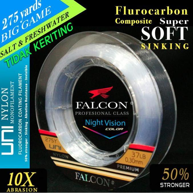 Senar Pancing Falcon Uni 275 yards White NV