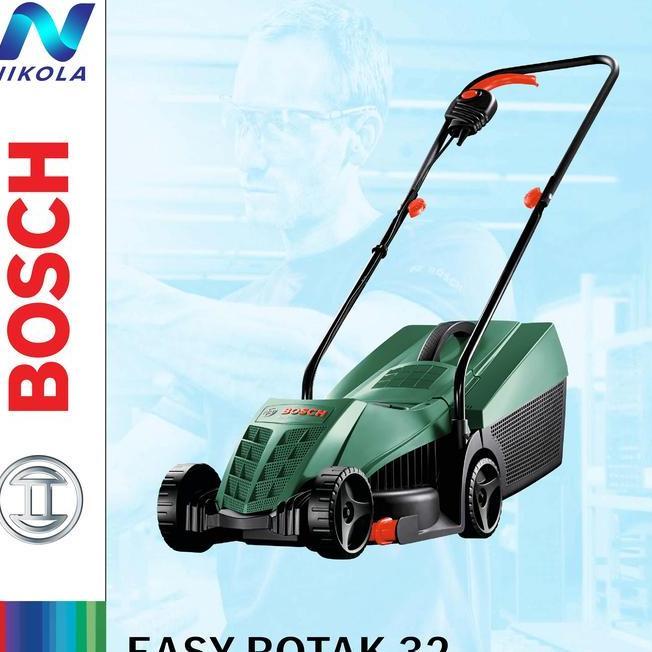 Bosch Mesin Potong Rumput Dorong Listrik Easy Rotak 32 Lawn Mower
