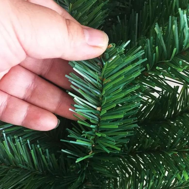 Barsamto.Co Dekorasi Natal Garland Hijau 2.7 M 200 Cabang / Daun Hijau Garland Natal Super Sale