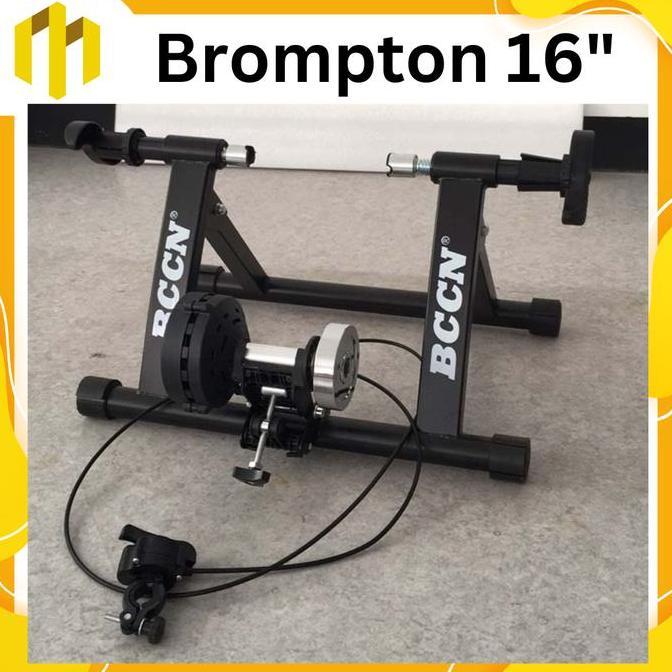 Promo Magnetic bike trainer sepeda lipat 20-22" Deuteur BCCN Zwift Strava Diskon