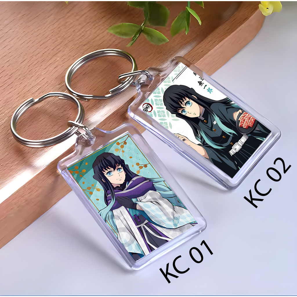 Keychain MUICHIRO TOKITOU ANIME DEMOS SLAYER - Ganci ANIME DEMON SLAYER  - Gantungan Kunci MUICHIRO 