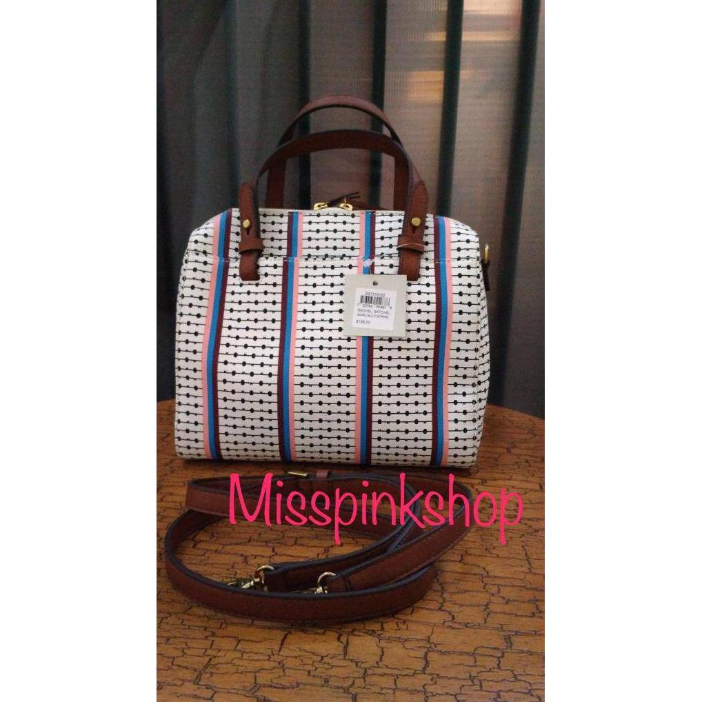 Fossil bag rachel satchel ecru