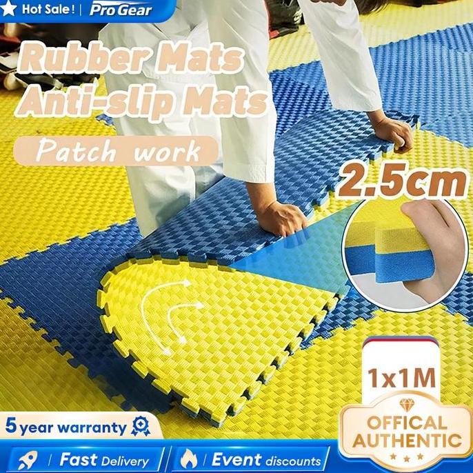 Promo Pro GearMatras puzzle Taekwondo, matras bela diri busa anti selip, matras kompetisi karate Kar