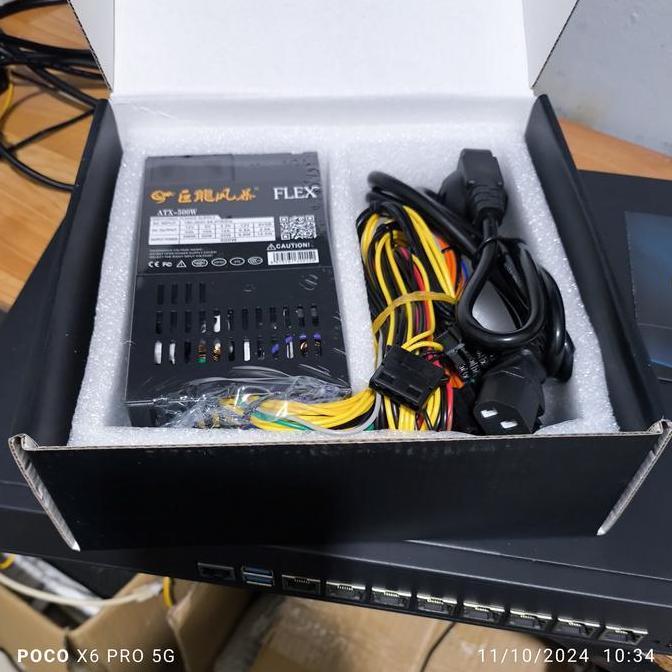 PSU 200W 300W 400W 500W 80+ ATX non Modular Power Supply 1U Flex ITX Computer