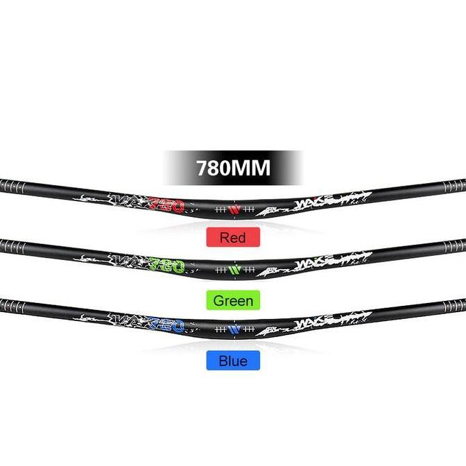 Promo Wake A020B Stang Sepeda MTB Handlebar Flat 78cm OS 31.8mm Hitam Diskon