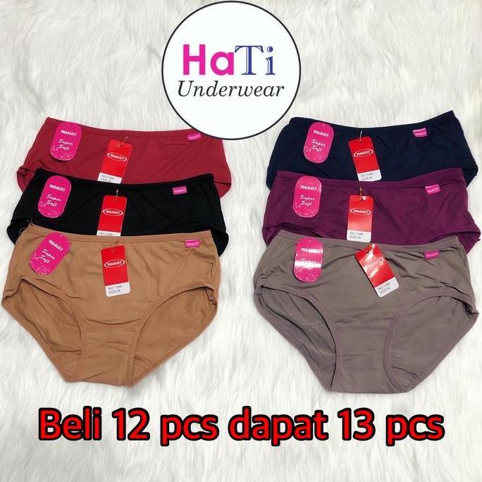 Murah Misslily 1389 - Celana Dalam CD Wanita - Super Soft - Extra Comfort Non COD
