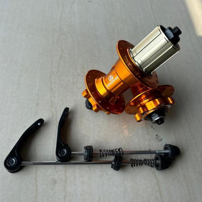 Promo OBRAL hub freehub 28 hole pacific jangkrik casette model selop depan 2 bering belakang 4 berin