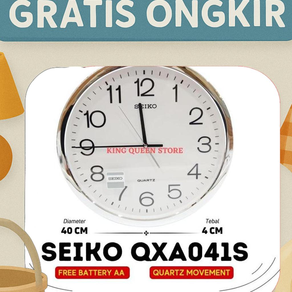 Seiko Jam Dinding / Wall Clock Seiko Qxa041S