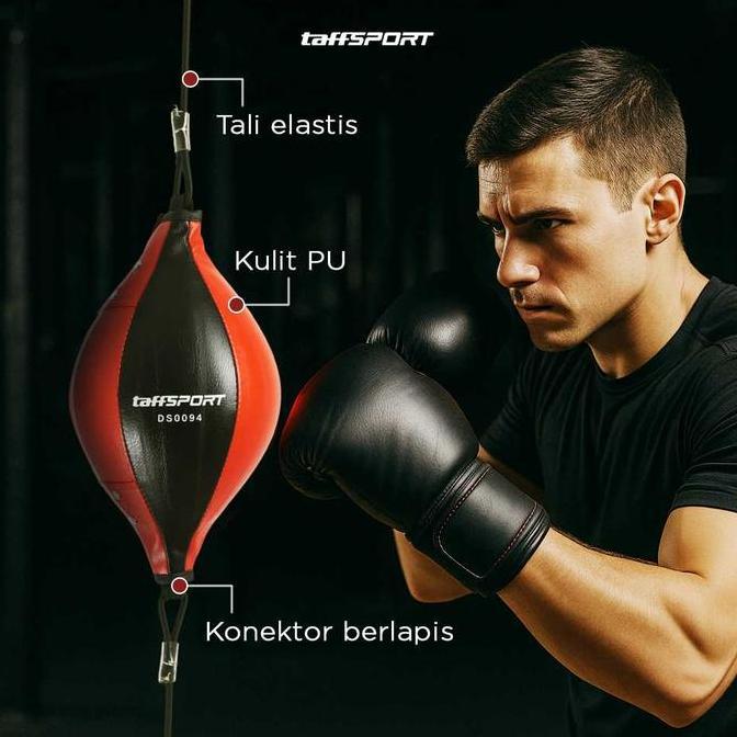 Promo COD Samsak Bola Target Isi Angin Punching Speed Ball Dengan Pompa Untuk Latihan Kecepatan Refl