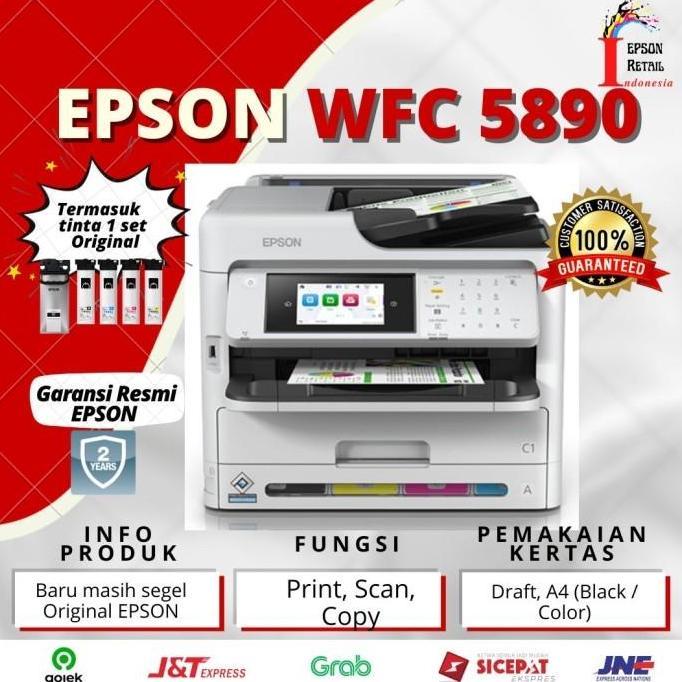 Murah Printer Epson Wfc 5890 / Wfc5890 Original