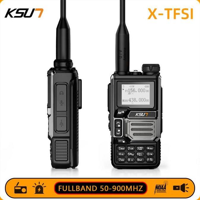 KSUN X-TFSI WALKIE TALKIE ALLBAND HANDY TALKY 200 CHANNELS HT JARAK JAUH 5KM