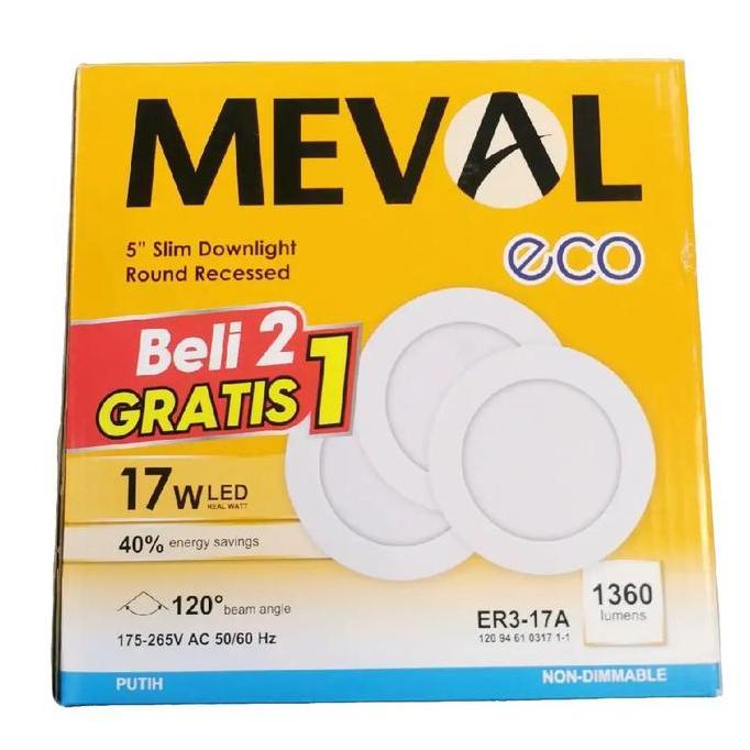 HARGA DISC - Downlight Meval 17w Downled Meval 17w Downlight Led Meval 17w Downlight Meval 17w Beli 