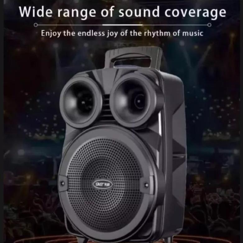 SALE SPEAKER BLUETOOTH KARAOKE UKURAN BESAR BONUS MIC EXTRA BASS SALON AKTIF JUMBO