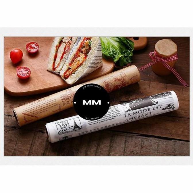 New- baking paper koran / kertas roti motif koran / kertas roti koran / wax