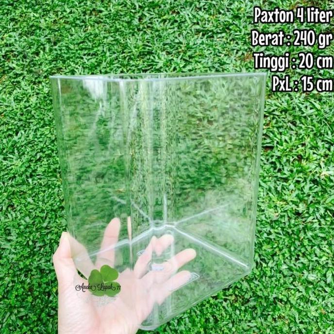 New- GOJEK Toples acrylic Paxton 4 liter tanpa sambungan toples cupanG