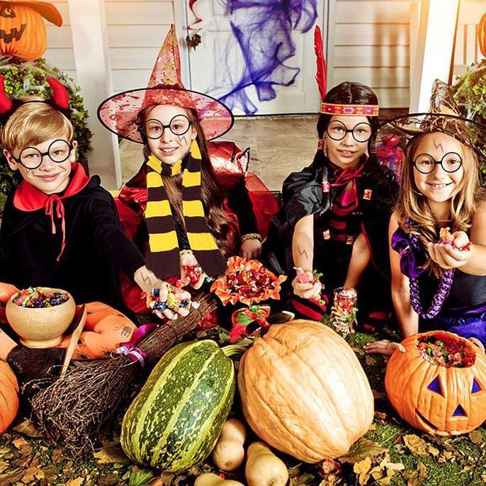 VEXANAF 170cm Syal Harry Potter Cosplay Gryffindor Hogwarts Slytherin Ravenclaw