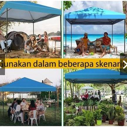 Terlaris Tenda Lipat Tenda Jualan Tenda Bazar 3X3 Besi 0.6