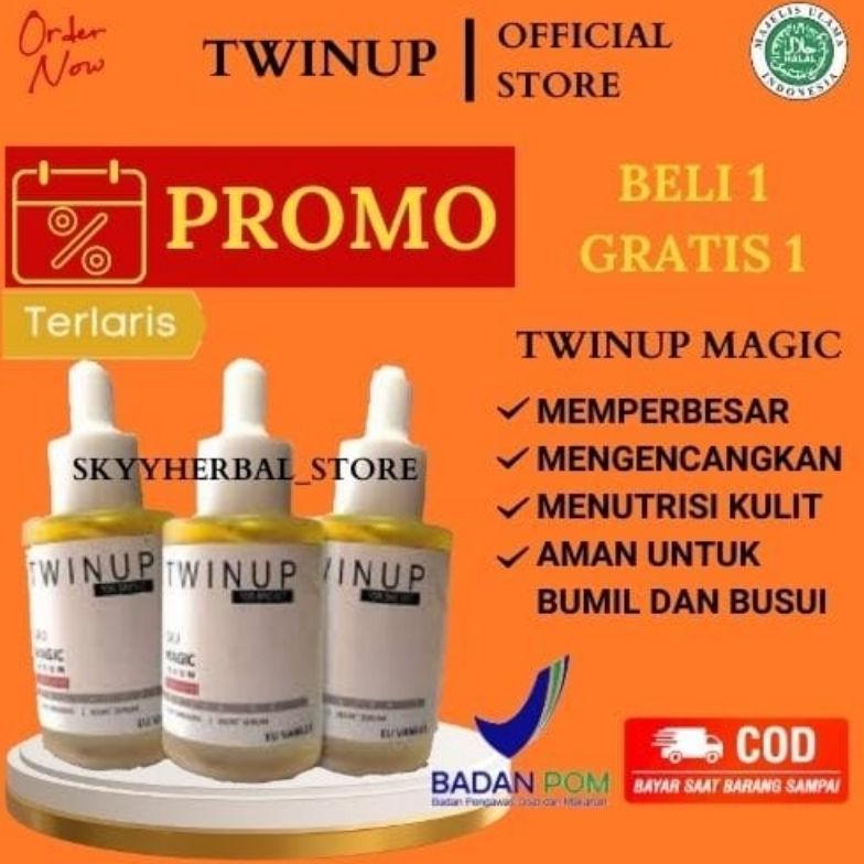 DelOnA- (TERLARIS) % TWINUP MAGIC SERUM 35ML / twinup serum pembesar payudara asli /TWINUP MAGIC SER