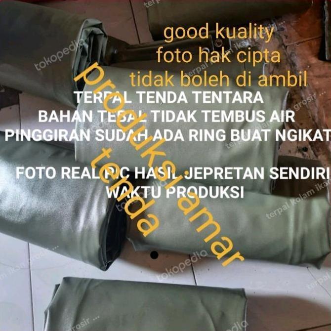 Terlaris Terpal Tenda Tentara Ukuran Reques