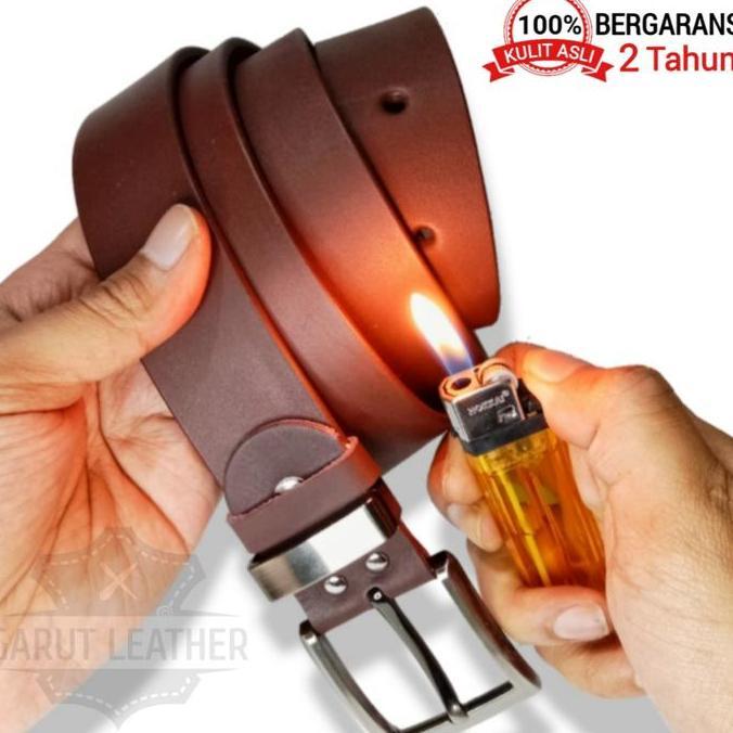 Sabuk Kulit Pria/Ikat Pinggang Pria Kulit Asli/Ikat Pinggang Jumbo ANG