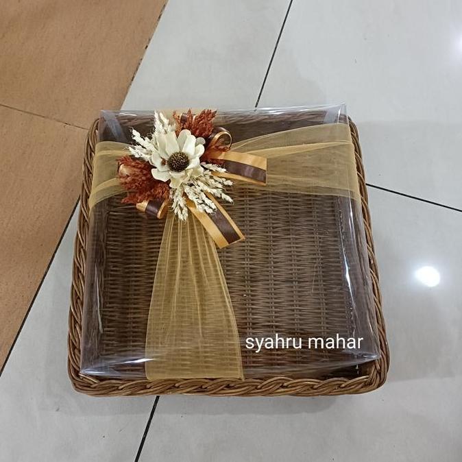 kotak hantaran kue mika