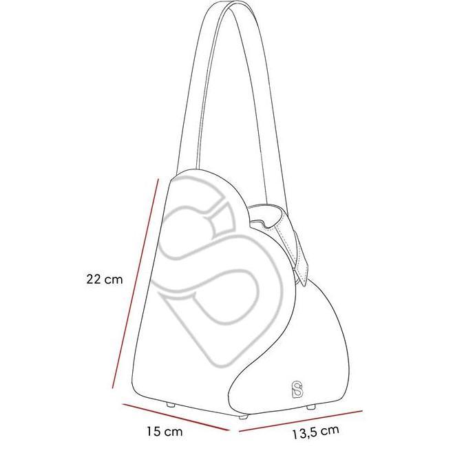 Buttonscarves Britney Bag Small