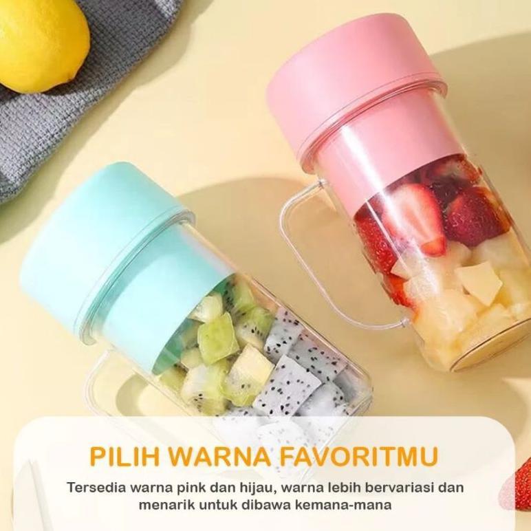 Blender Juicer Portable 6 Mata Pisau