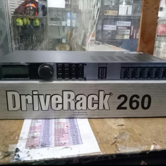 HOT SALE Management Speaker DBX Driverack 260/Drive rack dbx260 original