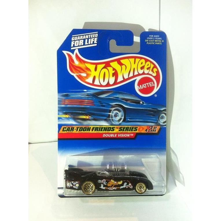 Hot Wheels. 1999 Car-Toon Friends - Double Vision. Chrome Engines
