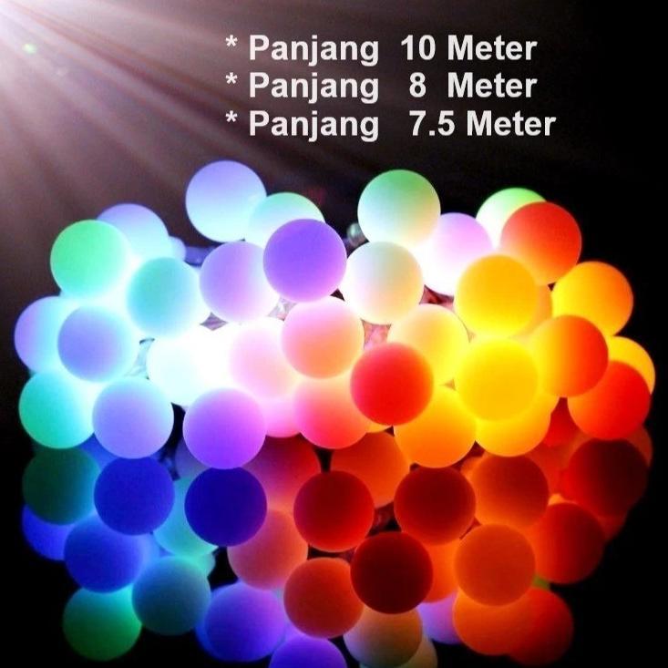 Arkandaus [Jmc] Lampu Tmblr Anggur / Lampu Tmblr 10 & 5 Mtr / Lampu Tmblr Bunga / Lampu Hias Natal /