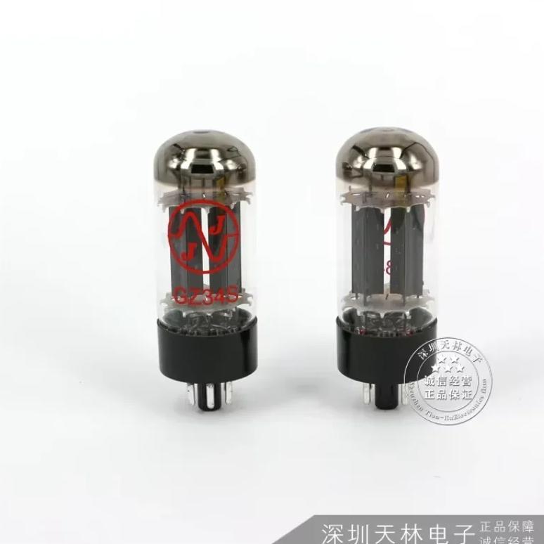 JJ GZ34 Vacuum Tube Replace 5AR4 HIFI Audio Valve Electronic Tube Amplifier DIY Matched Quad