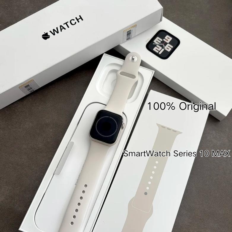 official` hot 100original smartwatch serie s10 42mm smart watch 10 jam pintar olahraga bluetooth sma