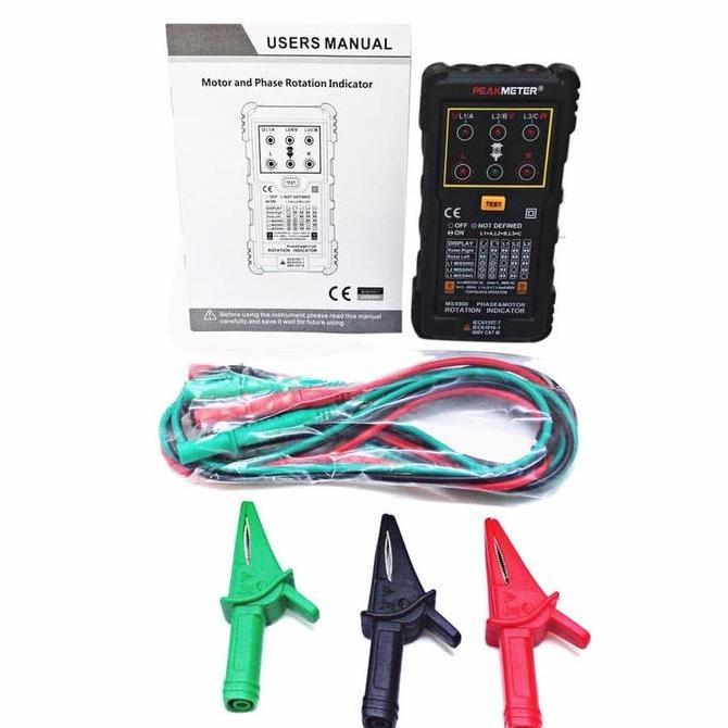 Digital 3 Three Phase Indicator Rotation Sequence Meter Tester Ms5900