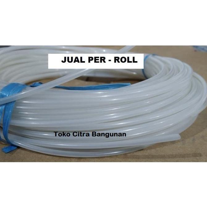 BEBAS ONGKIR - Selang Micro 3.1 mm Kecil Slang Air Sedotan Bening Jual Per Roll Depok