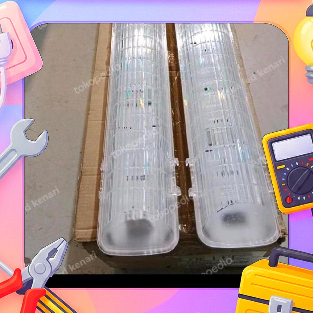 Kap Waterproof 1X18W Anti Pecah Zetalux