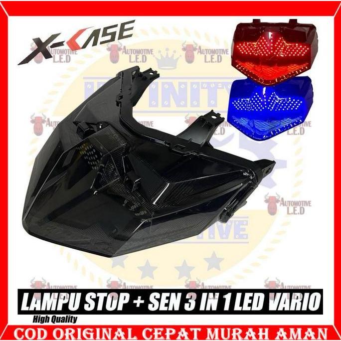 LAMPU BELAKANG STOPLAMP VARIO 125/150VARIO 125 NEW 150 NEW STOPLAMP RUNNING XCASE STOPLAMP VARIO 150