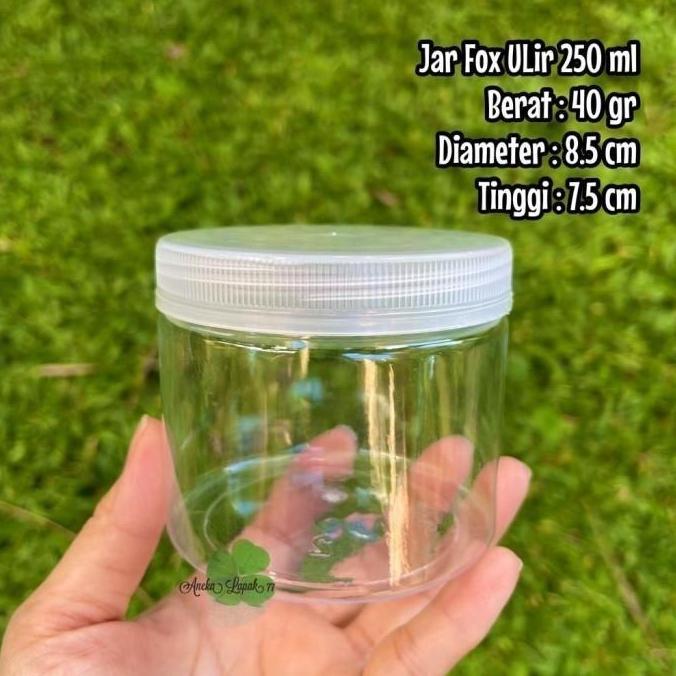 Best- Toples JAR FOX ULIR 250-350 ml jar kue kering toples kue kering prom