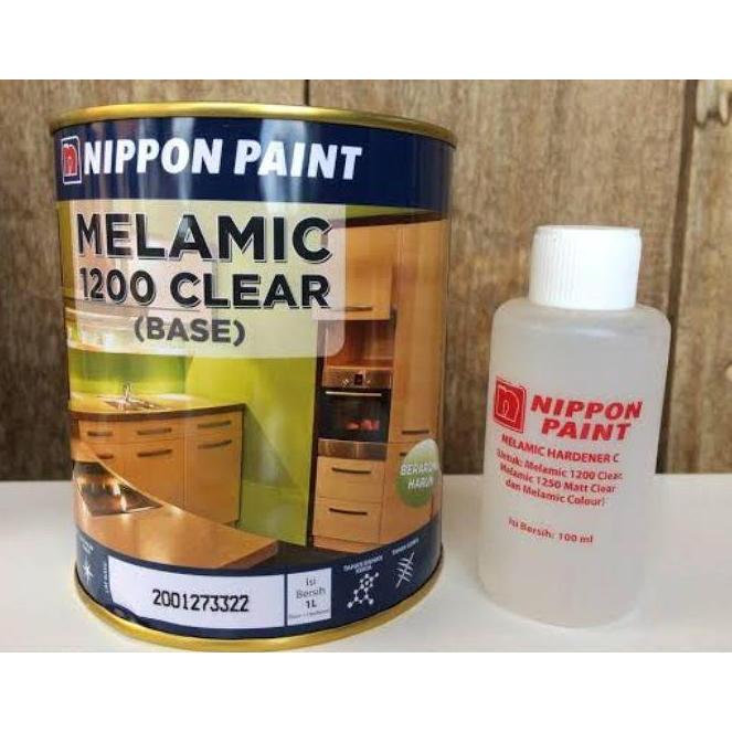 MELAMIC CLEAR 1200 GLOSS dan DOFF NIPPON 1Kg
