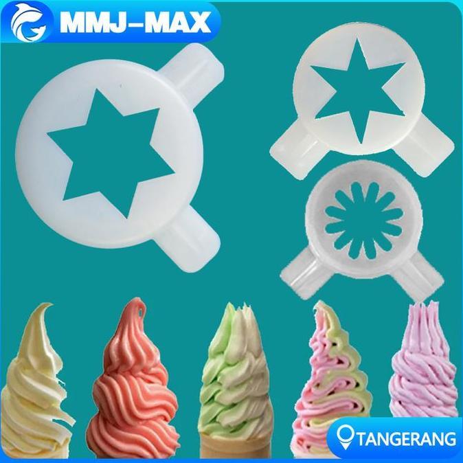 CALAVO Soft Ice Cream Machine Mold/Cetakan Bintang Mesin Soft Ice Cream
