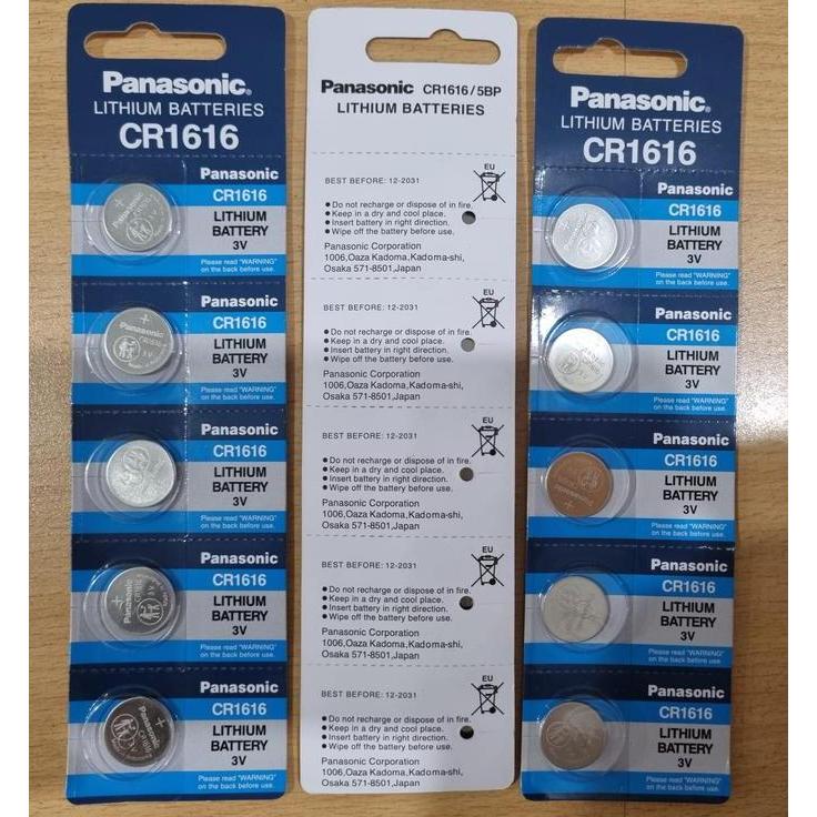 Best- CR 1616 PANASONIC 3V Baterai CR1616 / Battery CR-1616/ Batere ORIGINAL
