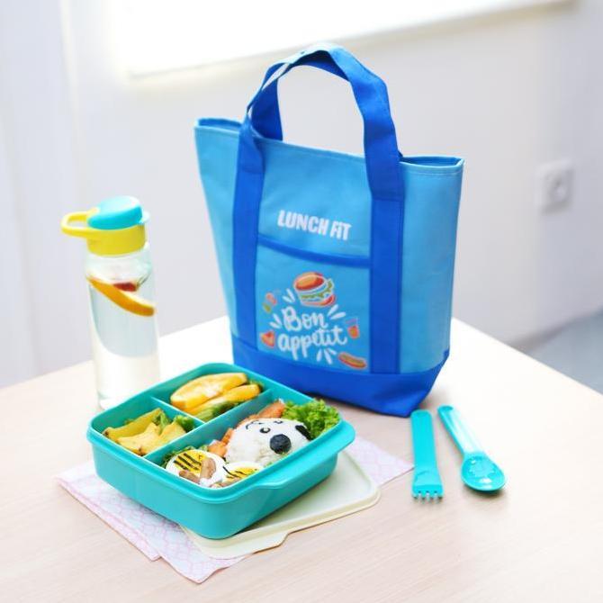 Bestsell- Cpm Xavia Lunch Bag Set Of 4 Pcs