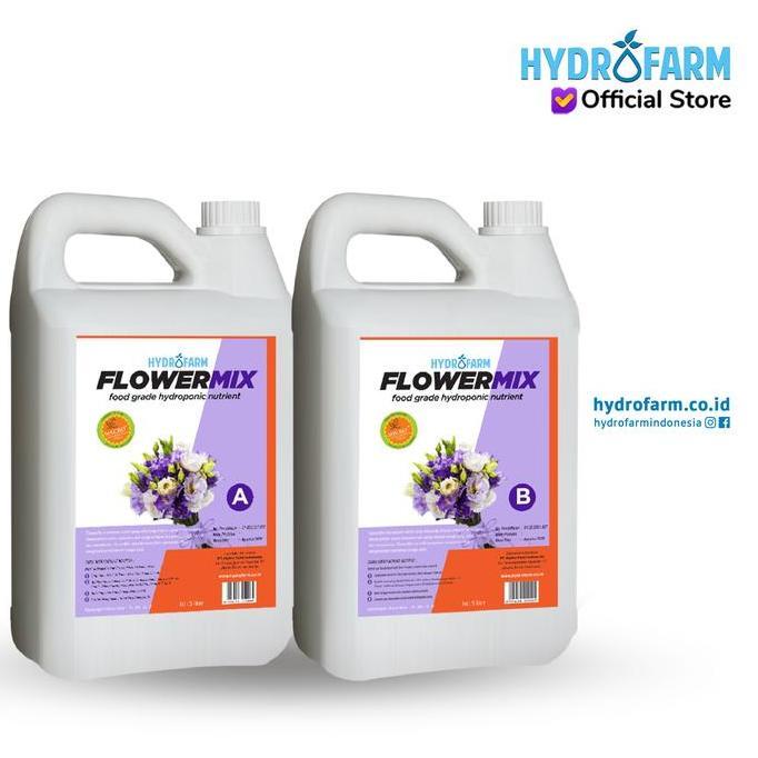 Nutrisi Hidroponik AB Mix Bunga ( Flowermix 5 Liter )