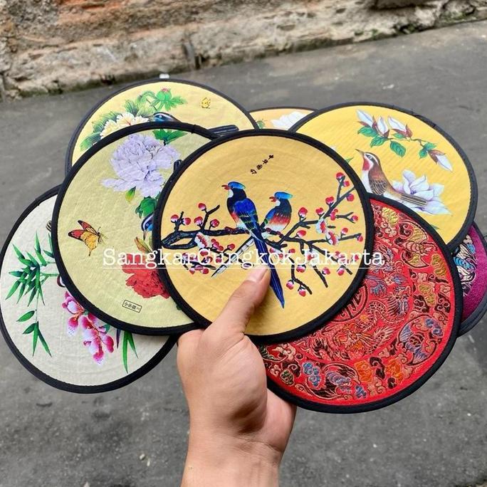 TERMURAH Plafon Sangkar Cungkok Bulat Bahan Kain READY STOCK