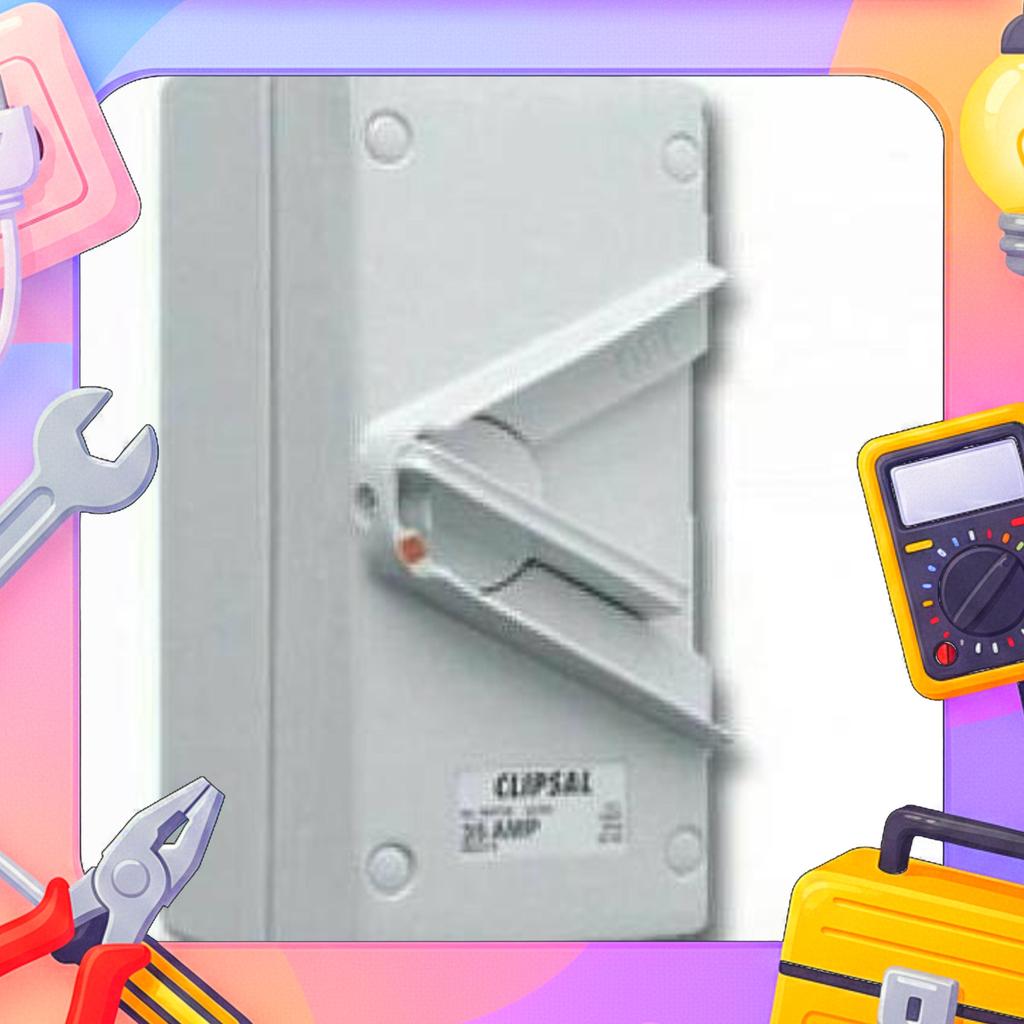 Isolator Switch 3P 63A Wht63Gy