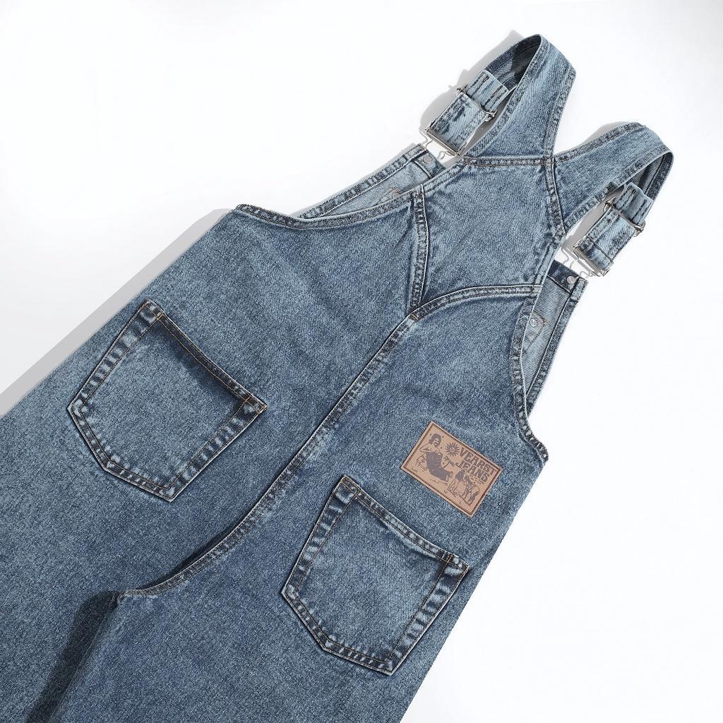 Vearst Jumpsuit Overall Denim Benjy Acid Blue