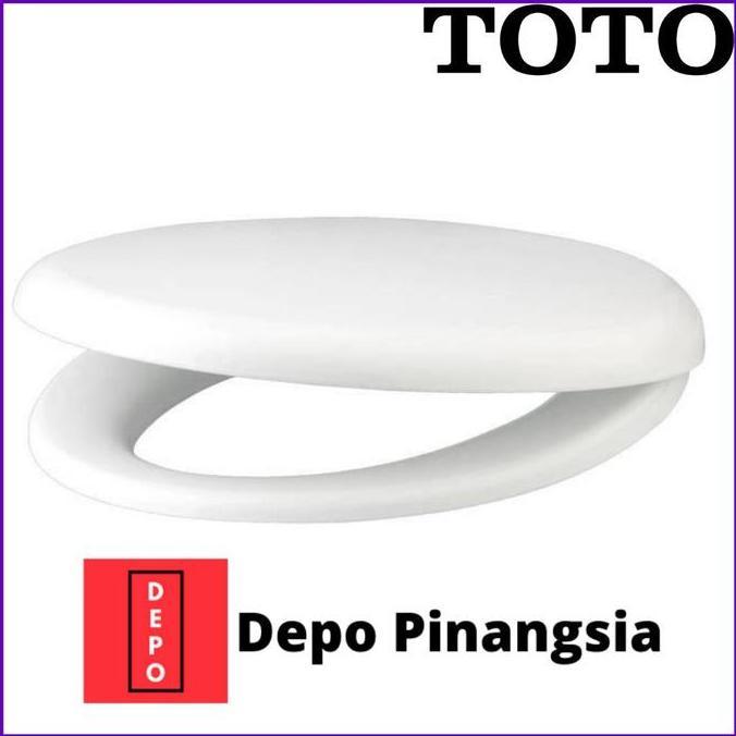 TOTO Tutup Kloset TC505S Soft Closing Putih Plastik Hinges Original untuk Tipe CW421J CW660NJ CW660P