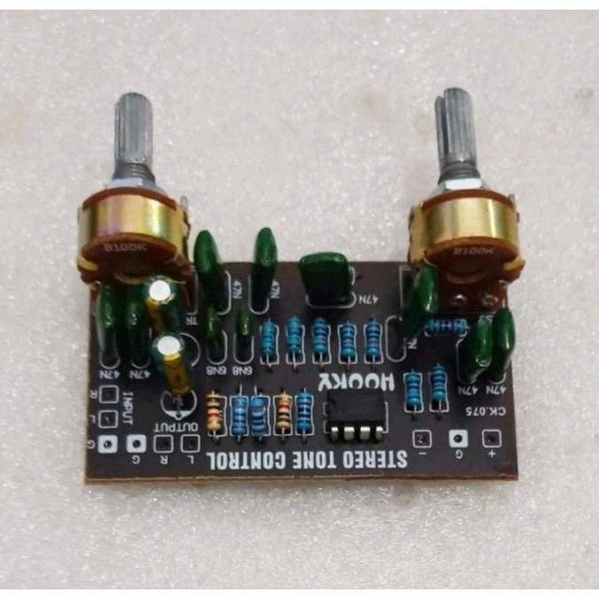 Stereo Tone Control Master Control Bass Treble Modular Mixer 2 Pot