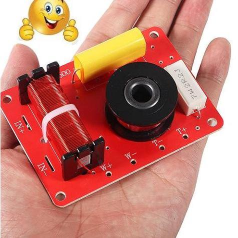 Kit Crossover Pasif 2 Way Filter Pembagi Suara Speaker Frequency