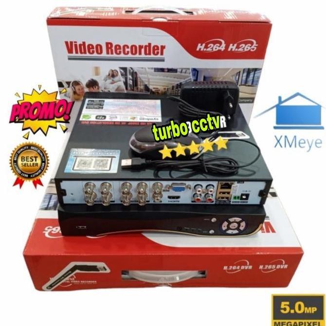 DVR XMEYE 8CH DVR XMEYE 5MP 8 CHANNEL New Version XMEYE 6in1